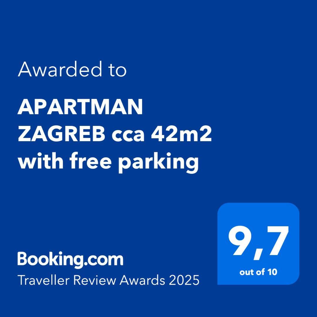 Apartman Zagreb Cca 42M2 With Free Parking Ngoại thất bức ảnh